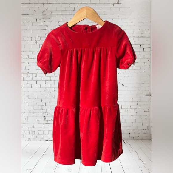 Hanna Andersson Recycled Velour Twirl Dress - Picture 2 of 8